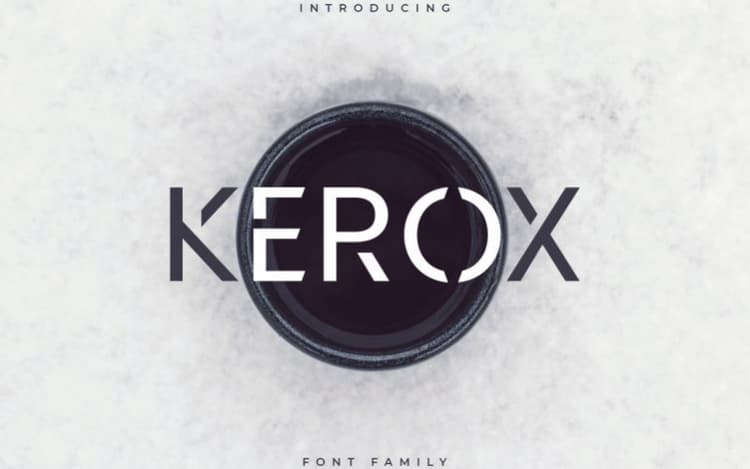 Kerox Sans Serif Font