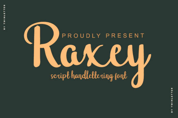 Raxey Handwritten Script Font