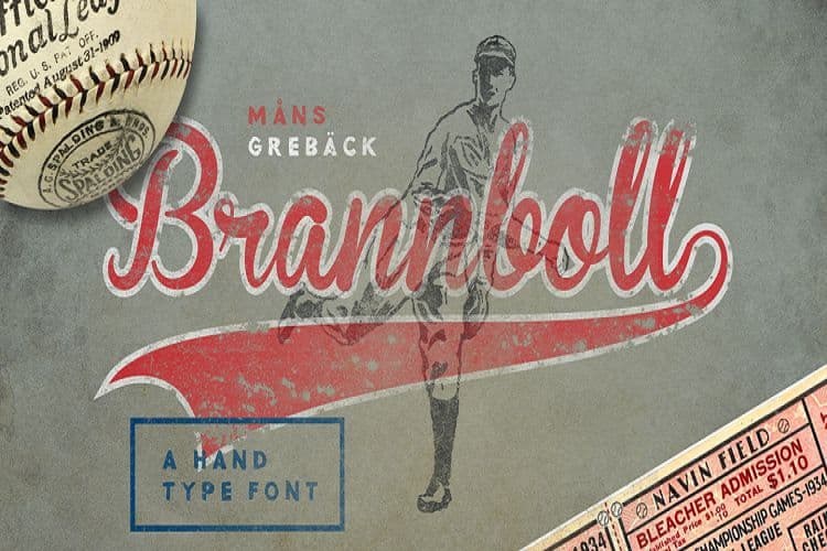 Brannboll Script Font