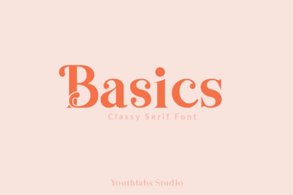 Basics Classy Serif Font