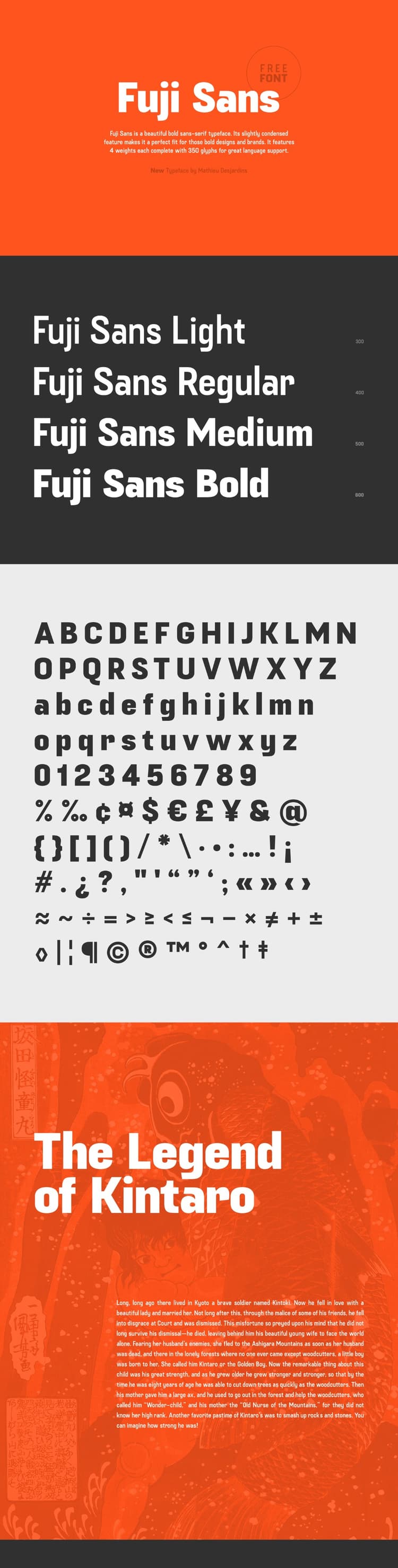 Fuji Sans Font Family