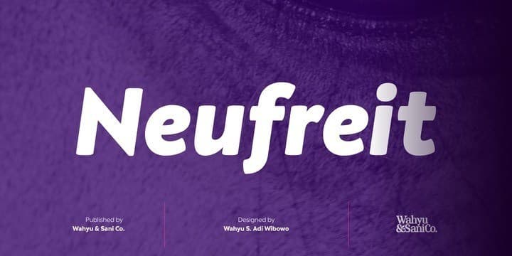 Neufreit Sans Serif Font