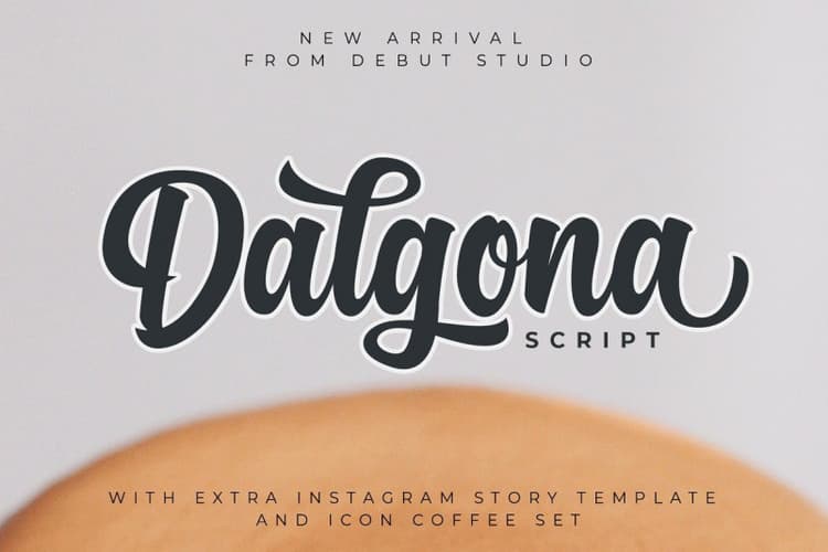 Dalgona Script Font