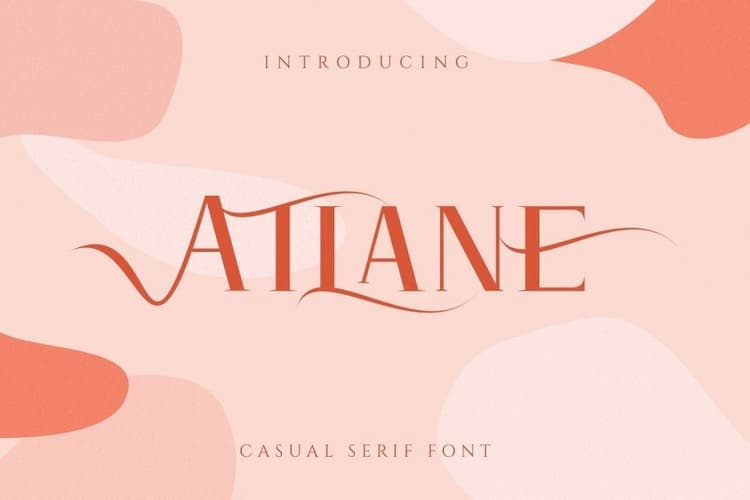 Atlane Casual Serif Font