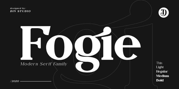 Fogie Modern Serif Font