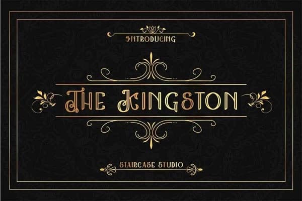 The Kingston Script Font