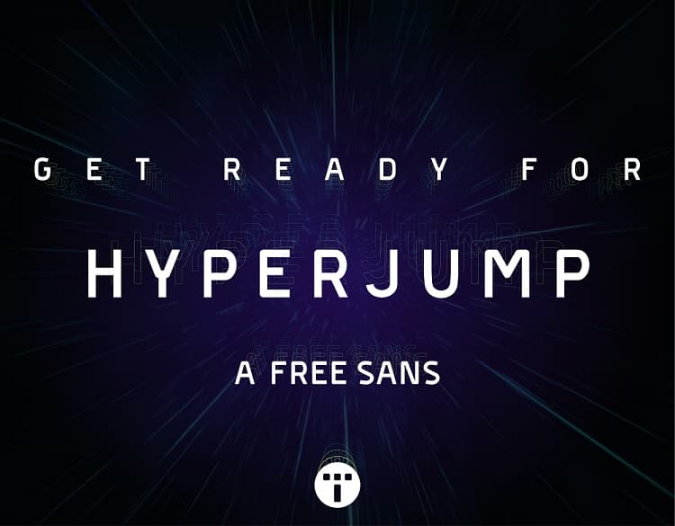 Hyperjump Sans Serif Font Family