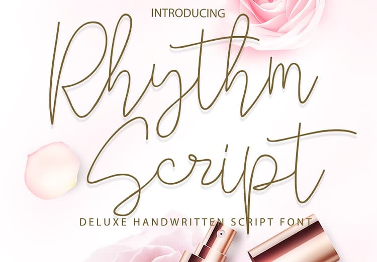 Rhythm Handwritten Script Font
