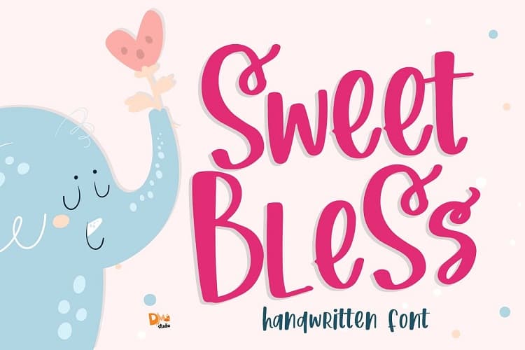 Sweet Bless Handwritten Font