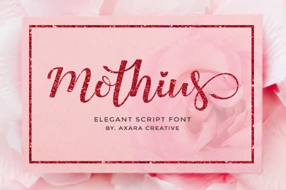 Mothius Calligraphy Script Font