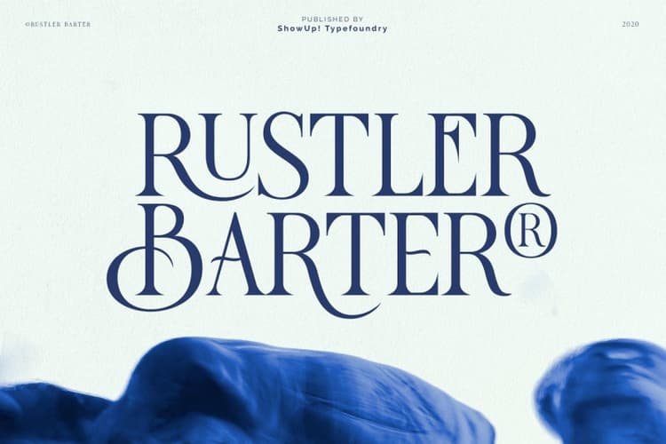 Rustler Barter Serif Font