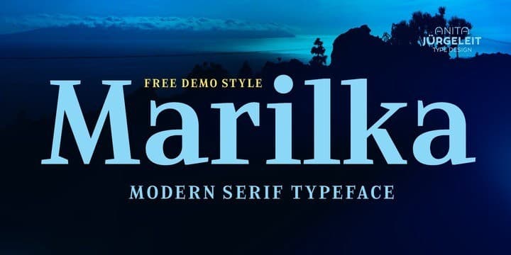 Marilka Serif Font