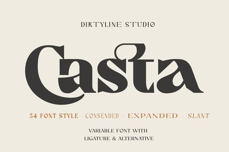 Casta Serif Font