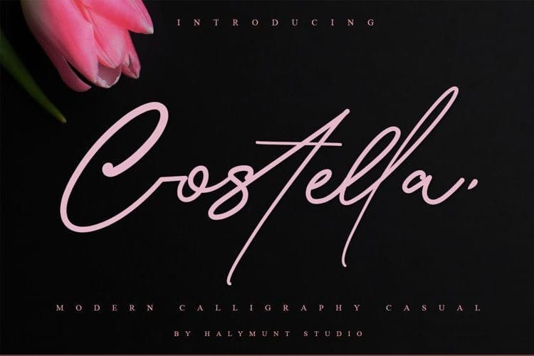 Costtella Handwritten Script Font