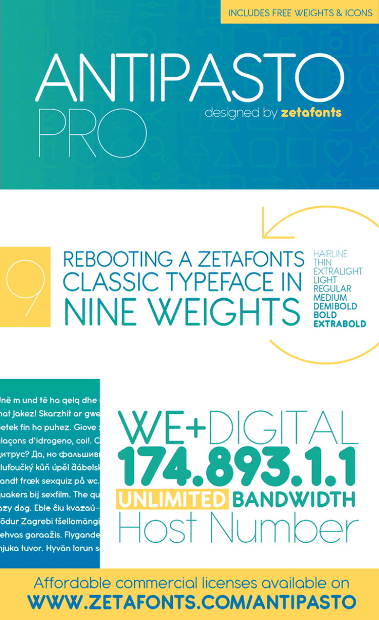 Antipasto Pro Font