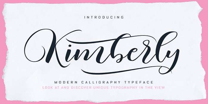 Kimberly Font