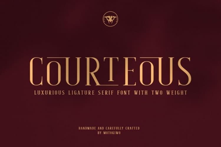 Courteous Serif Font