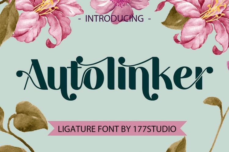 Autolinker Ligature Sans Font