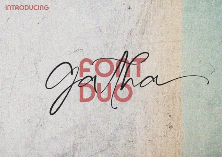 Gatha Free Font Duo
