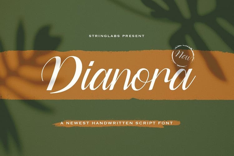 Dianora Handwritten Script Font