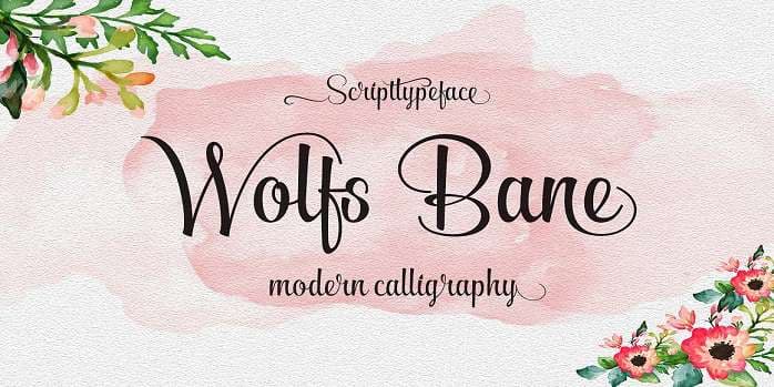 Wolf Bane Pro Font