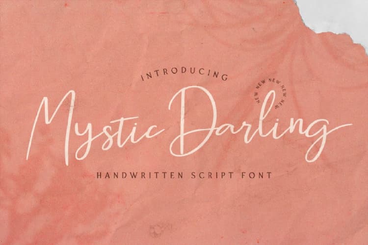 Mystic Darling Handwritten Font