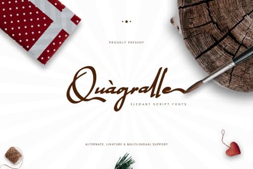 Quagralle Signature Script Font