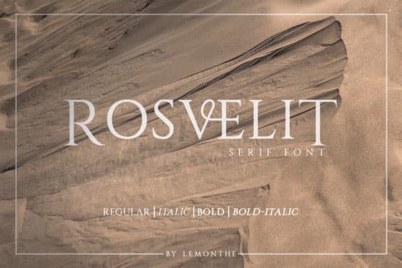 Rosvelit Serif Font Family