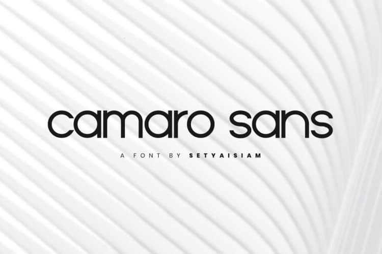 Camaro Sans Font