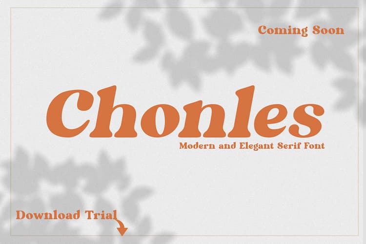 Chonles Serif Font