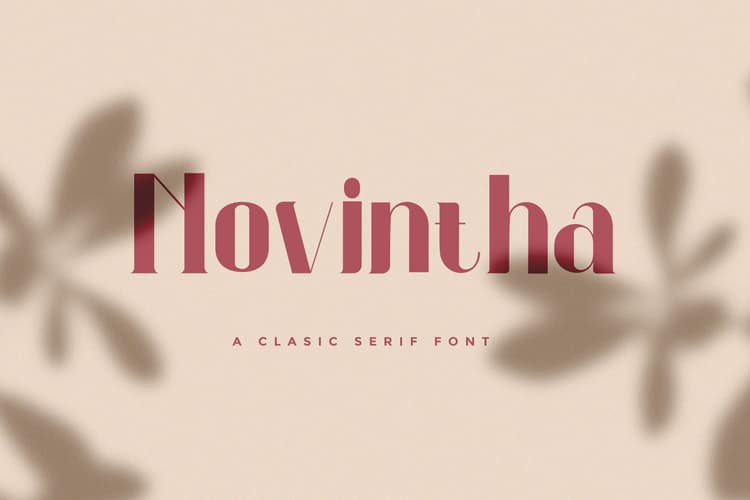 Novintha Clasic Serif Font