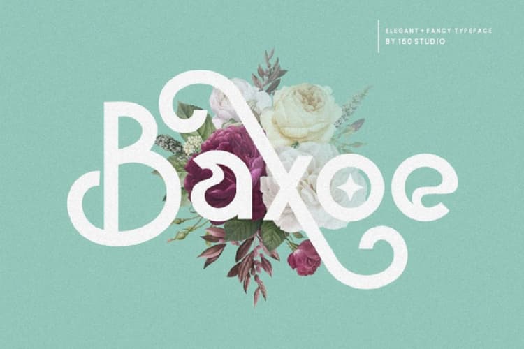 Baxoe Sans Fancy Typeface