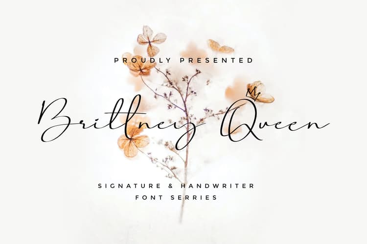Brittney Queen Font