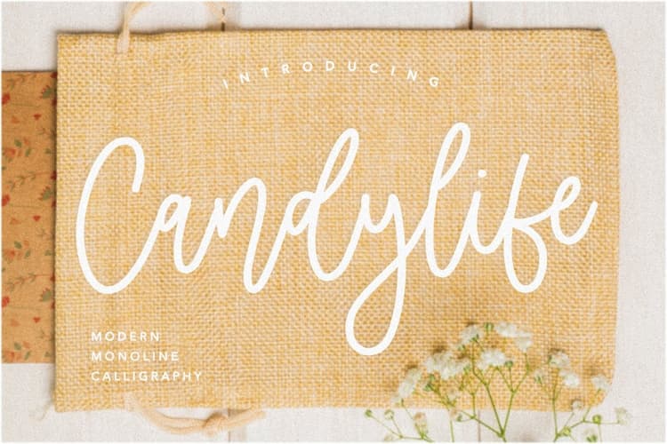 Candylife Handwritten Script Font
