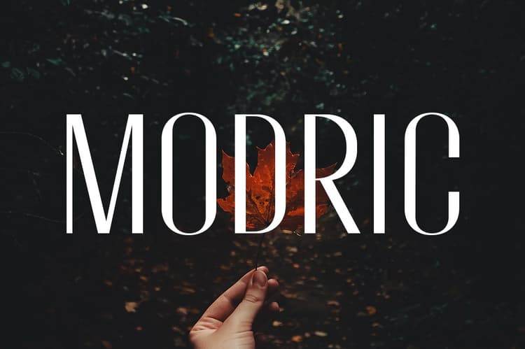 Modric Typeface