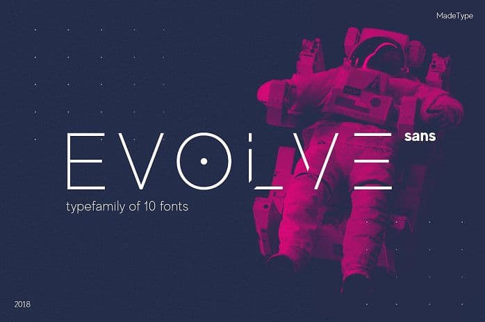 MADE Evolve Sans Font Family