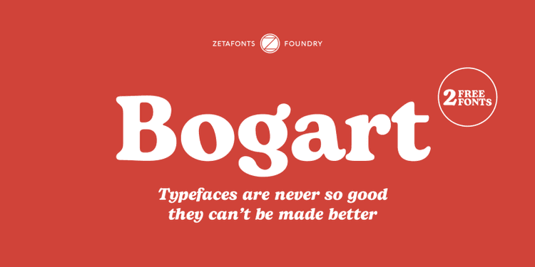 Bogart Serif Typeface