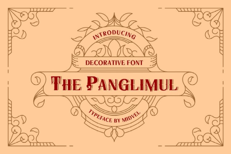 The Panglimul Display Typeface