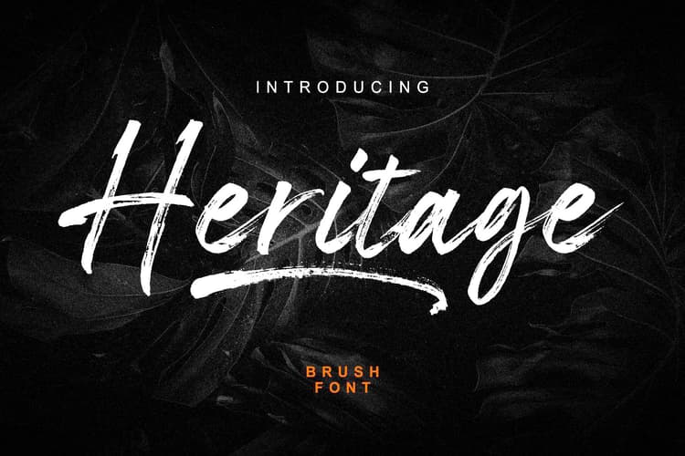 Heritage Typeface