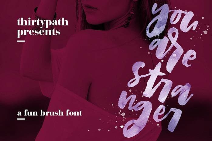 You Are Stranger Typeface