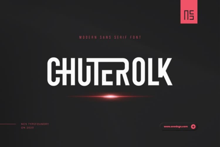 CHUTEROLK Sans Display Font