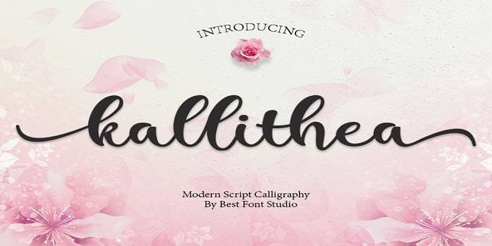 Kallithea Font