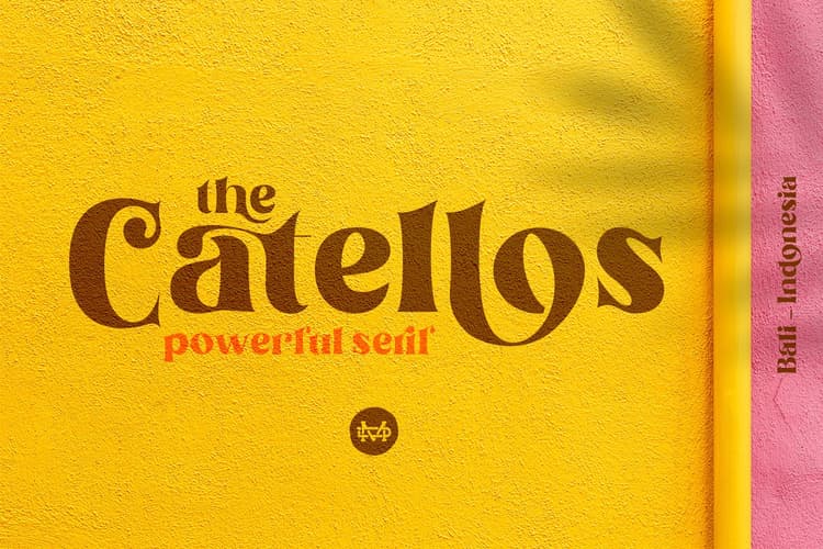 Catellos Powerful Serif Font