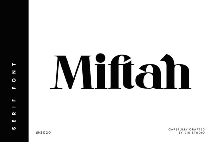 Miftah Modern Serif Font