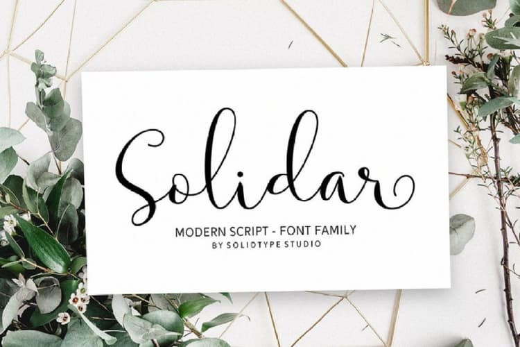 Solidar Font