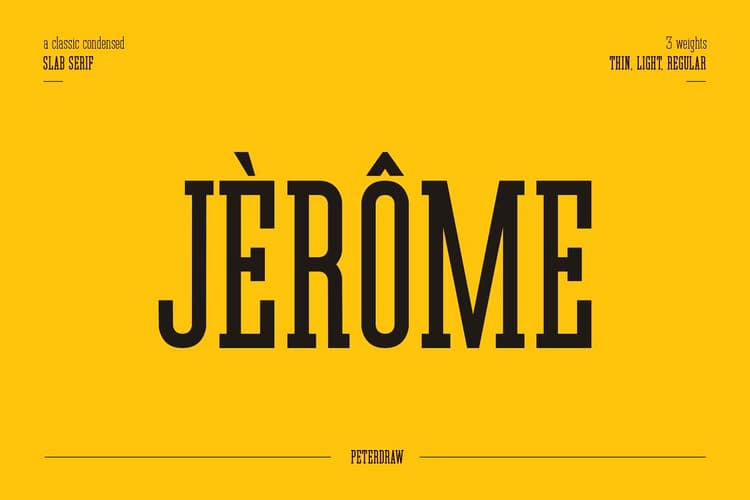 Jerome Typeface