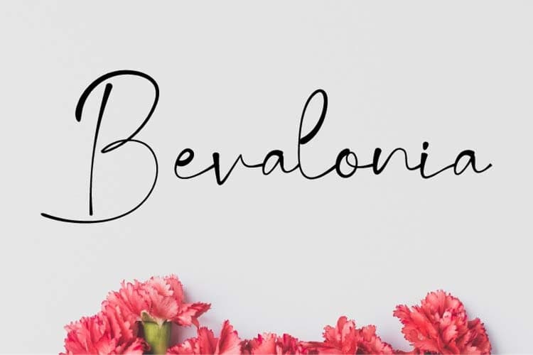 Bevalonia Font