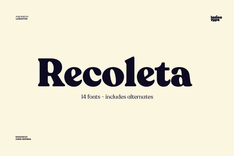 Recoleta Font