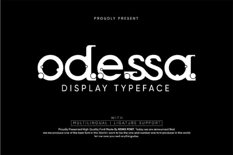 Odessa Font