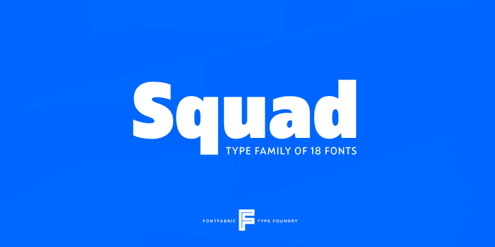 Squad Font Family